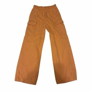 Pale Orange High Rise Hudson Cargos